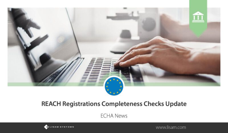 Update zur Vollständigkeitsprüfung von REACH-Registrierungen