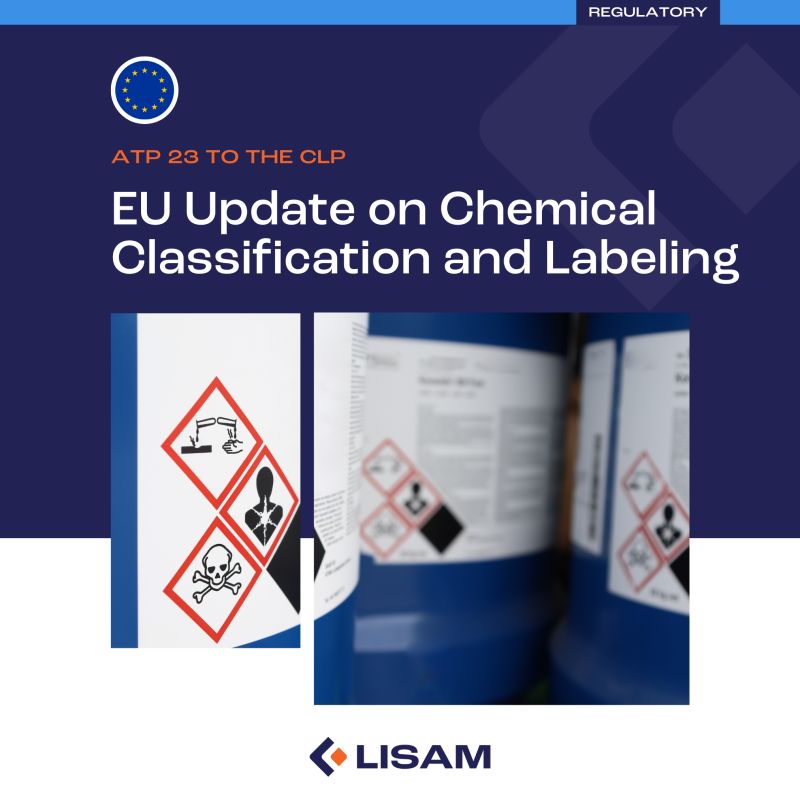 EU-Aktualisierung zur Einstufung und Kennzeichnung von Chemikalien